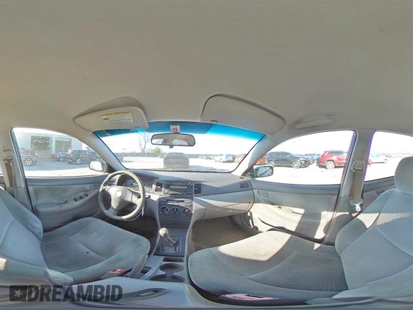 2007 Toyota Corolla CE with VIN 1NXBR32EX7Z916711, listed as a Copart auction lot 52150535 with 250,438 mi miles and Salvage Title. Bid and sale history available at DreamBid. Image 12.