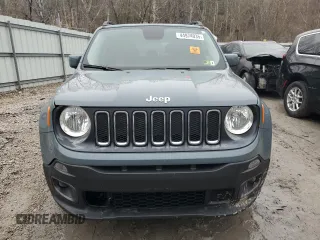 2017 Jeep Renegade Latitude with VIN ZACCJBBB3HPE96163, listed as a Copart auction lot 44974035 with 160,853 mi miles and Salvage Title. Bid and sale history available at carsss.com. Image 5.