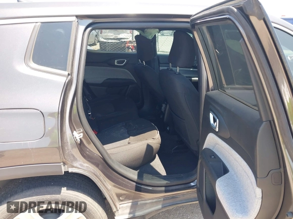 2023 Jeep Compass Sport with VIN 3C4NJDAN3PT515463, listed as a IAAI auction lot 42279905 with 15,339 mi miles and . Bid and sale history available at DreamBid. Image 8.
