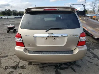 2006 Toyota Highlander Hybrid with VIN JTEEW21AX60011180, listed as a Copart auction lot 47894915 with 0 mi miles and Salvage Title. Bid and sale history available at carsss.com. Image 6.