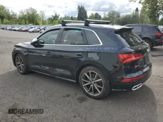 2018 Audi SQ5 Premium Plus with VIN WA1A4AFY8J2008942, listed as a Copart auction lot 68154264 with 99,918 mi miles and Salvage Title. Bid and sale history available at DreamBid. Image 2.
