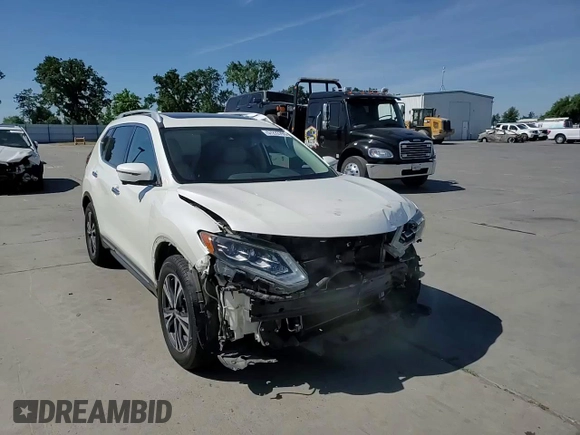 2017 Nissan Rogue SL z VIN 5N1AT2MT9HC848475, wystawiony jako Copart lot #57272765 z przebiegiem 81 296 mil mil oraz Szkoda całkowita • Salvage title. Historia ofert i sprzedaży dostępna na DreamBid. Obrazek 15.