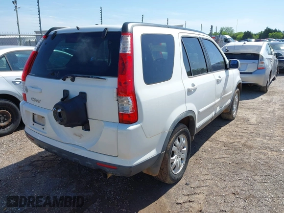 2005 Honda CR-V EX SE with VIN JHLRD78945C003063, listed as a IAAI auction lot 42097024 with 190,263 mi miles. Bid and sale history available at carsss.com. Image 4.