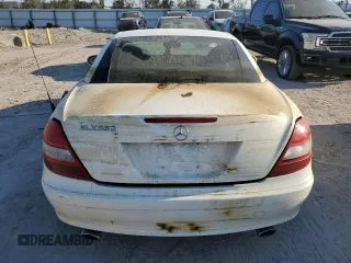 2005 Mercedes-Benz SLK-Class with VIN WDBWK56F25F049054, listed as a Copart auction lot 74803384 with Not Provided miles and Salvage Title. Bid and sale history available at carsss.com. Image 6.