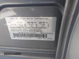 2006 Mazda 3 s z VIN JM1BK324061495873, wystawiony jako IAAI lot #42529884 z przebiegiem 144 372 mil mil oraz . Historia ofert i sprzedaży dostępna na DreamBid. Obrazek 9.