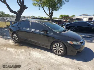 2010 Honda Civic Sdn EX-L with VIN 2HGFA1F92AH528575, listed as a Copart auction lot 49426685 with 138,447 mi miles and Salvage Title. Bid and sale history available at carsss.com. Image 4.