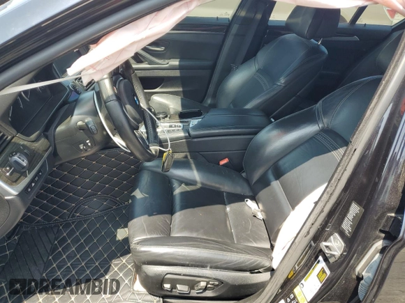 2016 BMW 5 Series 550i xDrive with VIN WBAKP9C52GG587591, listed as a Copart auction lot 58402505 with 94,384 mi miles and Salvage title. Bid and sale history available at DreamBid. Image 7.
