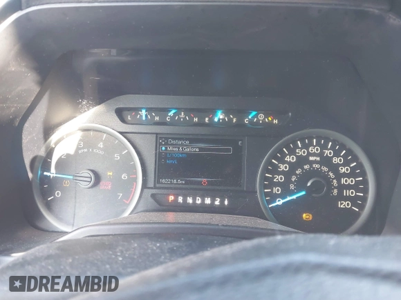 2015 Ford F-150 XLT with VIN 1FTEW1EFXFFA07342, listed as a IAAI auction lot 41748383 with 162,218 mi miles. Bid and sale history available at carsss.com. Image 7.