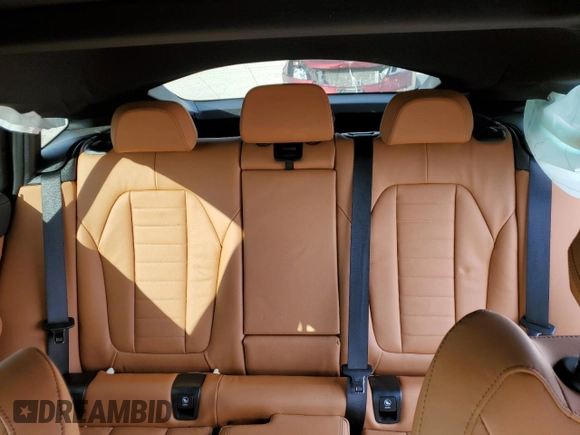 2023 BMW X4 M40i with VIN 5UX43DT06P9R01258, listed as a Copart auction lot 41738674 with 8,184 mi miles and Salvage Title. Bid and sale history available at carsss.com. Image 10.