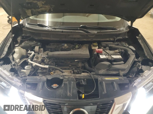 2017 Nissan Rogue SV with VIN KNMAT2MV7HP594800, listed as a Copart auction lot 41645625 with 135,612 mi miles and Salvage Title. Bid and sale history available at DreamBid. Image 13.