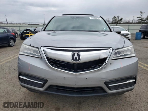 2016 Acura MDX w/Tech/Entertainment with VIN 5FRYD4H62GB040615, listed as a Copart auction lot 50584705 with 174,678 mi miles and Salvage Title. Bid and sale history available at carsss.com. Image 5.