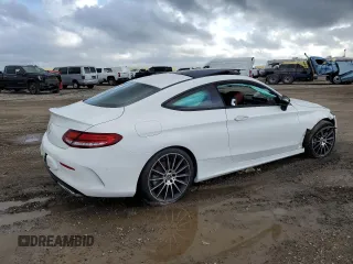 2022 Mercedes-Benz C 300 with VIN W1KWJ8DB0NG113775, listed as a Copart auction lot 78471944 with 20,225 mi miles and Salvage Title. Bid and sale history available at DreamBid. Image 3.