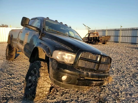 2004 Dodge Ram 3500 SLT with VIN 3D7LU38C44G182472, listed as a Copart auction lot 83442714 with 220,410 mi miles and Salvage Title. Bid and sale history available at carsss.com. Image 11.