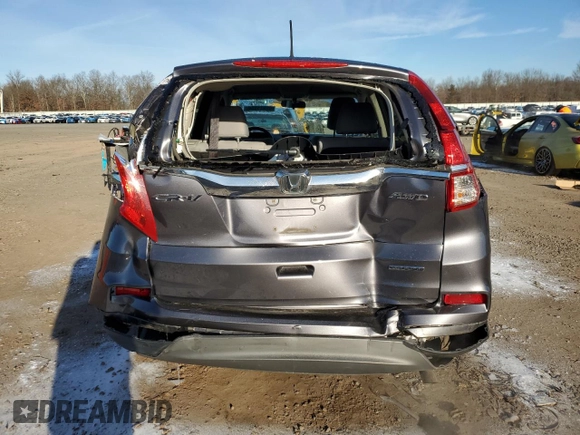 2016 Honda CR-V SE with VIN 5J6RM4H49GL103513, listed as a Copart auction lot 85911354 with 90,434 mi miles and Salvage Title. Bid and sale history available at carsss.com. Image 6.