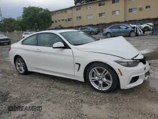 2019 BMW 4 Series 430i with VIN WBA4W3C59KAF93279, listed as a Copart auction lot 50384715 with 56,543 mi miles and Non Repairable. Bid and sale history available at carsss.com. Image 4.