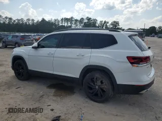 2022 Volkswagen Atlas SE z VIN 1V2HR2CA3NC528032, wystawiony jako Copart lot #57607665 z przebiegiem 34 714 mil mil oraz Czysty tytuł • Clean title. Historia ofert i sprzedaży dostępna na DreamBid. Obrazek 2.