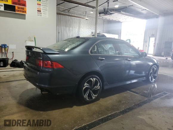 2006 Acura TSX Navi with VIN JH4CL96966C039115, listed as a Copart auction lot 60316435 with 230,963 mi miles and Salvage title. Bid and sale history available at DreamBid. Image 3.