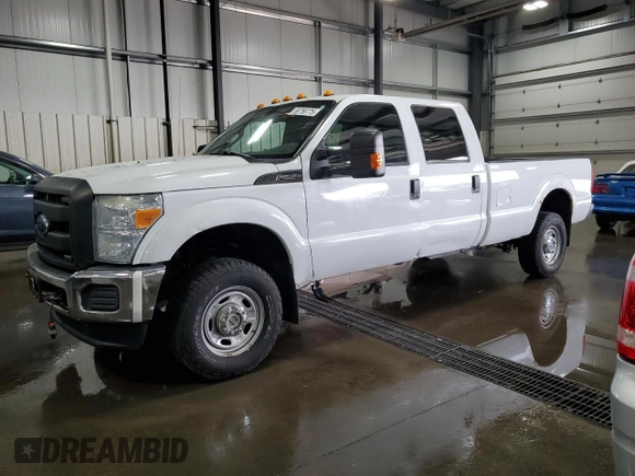 2016 Ford F-250 Lariat z VIN 1FT7W2B62GEB15030, wystawiony jako Copart lot #58758775 z przebiegiem 162 431 mil mil oraz Szkoda całkowita • Salvage title. Historia ofert i sprzedaży dostępna na DreamBid. Obrazek 1.