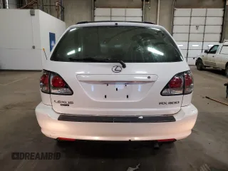 2002 Lexus RX 300 with VIN JTJHF10U320277560, listed as a Copart auction lot 84728674 with 198,399 mi miles and Salvage Title. Bid and sale history available at carsss.com. Image 6.
