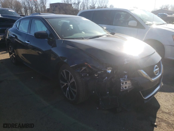 2018 Nissan Maxima S with VIN 1N4AA6AP0JC409573, listed as a Copart auction lot 51102385 with 37,647 mi miles and Salvage Title. Bid and sale history available at carsss.com. Image 4.