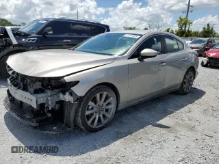 2023 Mazda 3 S Select with VIN 3MZBPABM7PM370974, listed as a Copart auction lot 61951505 with 58,845 mi miles and Salvage title. Bid and sale history available at DreamBid. Image 1.