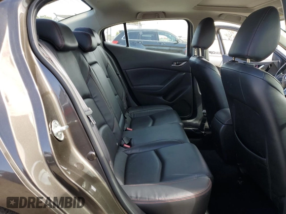 2015 Mazda 3 S Touring with VIN JM1BM1V3XF1219587, listed as a Copart auction lot 49491275 with 87,880 mi miles and Salvage Title. Bid and sale history available at DreamBid. Image 10.