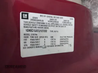 2007 Chevrolet Tahoe LS с VIN 1GNEC13J57J127202, выставлен на аукционе IAAI как лот 41209332 с пробегом 279 642 миль миль и . История ставок и продаж доступна на DreamBid. Изображение 9.