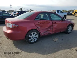 2006 Mazda 6 i with VIN 1YVFP80C065M63101, listed as a Copart auction lot 48554305 with 124,510 mi miles and Salvage Title. Bid and sale history available at carsss.com. Image 3.