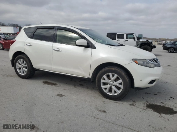 2012 Nissan Murano LE with VIN JN8AZ1MW8CW232981, listed as a Copart auction lot 49145045 with 210,691 mi miles and Clean Title. Bid and sale history available at carsss.com. Image 4.