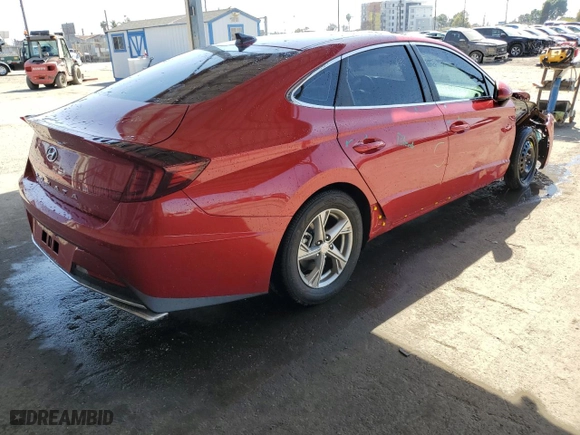 2020 Hyundai Sonata SE with VIN 5NPEG4JA4LH052478, listed as a Copart auction lot 52604555 with 28,859 mi miles and Salvage Title. Bid and sale history available at carsss.com. Image 3.