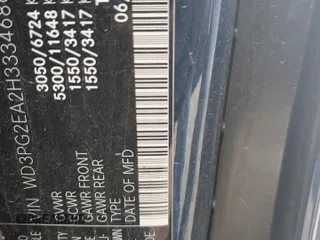 2017 Mercedes-Benz Metris Cargo z VIN WD3PG2EA2H3334686, wystawiony jako Copart lot #52012805 z przebiegiem Nie podano mil oraz Szkoda całkowita • Salvage title. Historia ofert i sprzedaży dostępna na DreamBid. Obrazek 16.