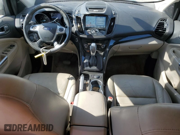 2016 Ford Escape Titanium with VIN 1FMCU0J99GUC34442, listed as a Copart auction lot 48917865 with 175,967 mi miles and Salvage Title. Bid and sale history available at carsss.com. Image 8.