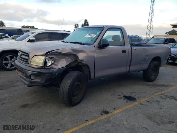 2001 Toyota Tundra with VIN 5TBJN321X1S215325, listed as a Copart auction lot 77069934 with 259,836 mi miles and Salvage Title. Bid and sale history available at carsss.com. Image 1.
