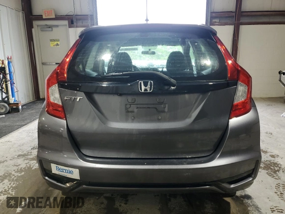 2019 Honda Fit LX with VIN 3HGGK5H47KM727280, listed as a Copart auction lot 57719915 with 38,782 mi miles and Salvage title. Bid and sale history available at DreamBid. Image 6.