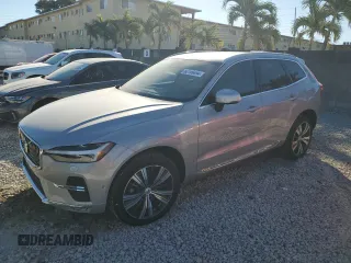 2023 Volvo XC60 Plus Bright Theme with VIN YV4L12DN8P1283289, listed as a Copart auction lot 82109494 with 12,365 mi miles and Salvage Title. Bid and sale history available at DreamBid. Image 1.