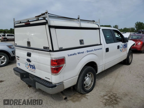 2014 Ford F-150 XL with VIN 1FTEW1CM7EKE85872, listed as a Copart auction lot 56217344 with 205,974 mi miles and Clean Title. Bid and sale history available at carsss.com. Image 3.