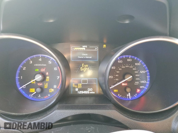 2016 Subaru Legacy 2.5i Limited with VIN 4S3BNBN69G3022624, listed as a Copart auction lot 47478675 with 129,455 mi miles and Salvage Title. Bid and sale history available at carsss.com. Image 9.
