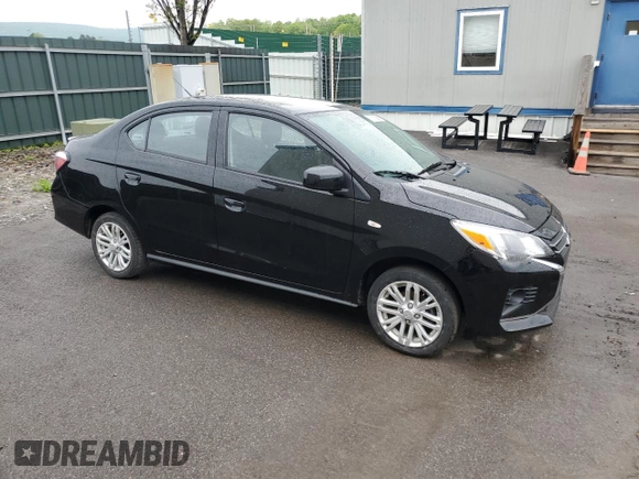 2024 Mitsubishi Mirage ES z VIN ML32FUFJ8RHF07697, wystawiony jako Copart lot #56628715 z przebiegiem 20 316 mil mil oraz Czysty tytuł • Clean title. Historia ofert i sprzedaży dostępna na DreamBid. Obrazek 4.