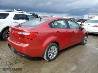 2012 Kia Rio LX with VIN KNADM4A34C6083291, listed as a Copart auction lot 47733355 with 101,323 mi miles and Clean Title. Bid and sale history available at carsss.com. Image 3.