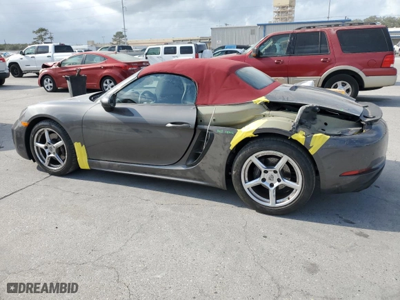 2018 Porsche 718 Boxster with VIN WP0CA2A84JS211055, listed as a Copart auction lot 78924804 with NaN miles and Salvage Title. Bid and sale history available at carsss.com. Image 2.