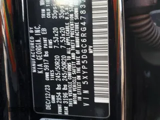 2024 Kia Telluride SX Prestige X-Pro with VIN 5XYP5DGC6RG478325, listed as a Copart auction lot 78384434 with 13,006 mi miles and Salvage title. Bid and sale history available at DreamBid. Image 13.