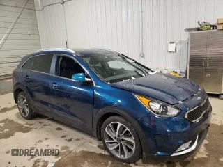 2018 Kia Niro Touring with VIN KNDCE3LC9J5148366, listed as a Copart auction lot 41485985 with 0 mi miles and Salvage Title. Bid and sale history available at carsss.com. Image 4.