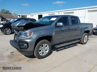 2022 Chevrolet Colorado 2WD LT with VIN 1GCGSCEA6N1299202, listed as a IAAI auction lot 41634986 with 39,762 mi miles. Bid and sale history available at carsss.com. Image 17.