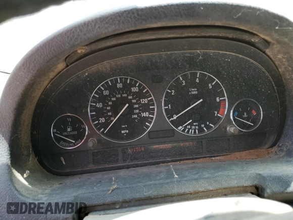2005 BMW X5 3.0i with VIN 5UXFA13545LU48461, listed as a Copart auction lot 60874404 with 191,514 mi miles and Salvage Title. Bid and sale history available at carsss.com. Image 9.