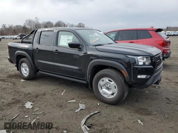 2024 Nissan Frontier SV with VIN 1N6ED1EK7RN631464, listed as a Copart auction lot 47051115 with 10 mi miles and Salvage title. Bid and sale history available at DreamBid. Image 4.