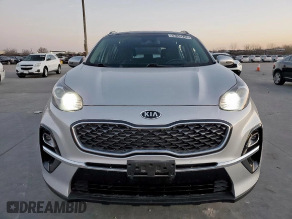 2022 Kia Sportage EX with VIN KNDPN3AC8N7955332, listed as a Copart auction lot 47824755 with 25,544 mi miles and Salvage title. Bid and sale history available at DreamBid. Image 5.