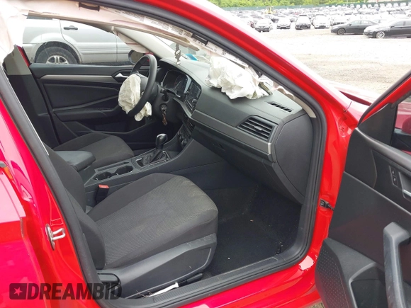2019 Volkswagen Jetta S with VIN 3VWC57BU9KM057480, listed as a IAAI auction lot 42601924 with 56,813 mi miles and . Bid and sale history available at DreamBid. Image 5.