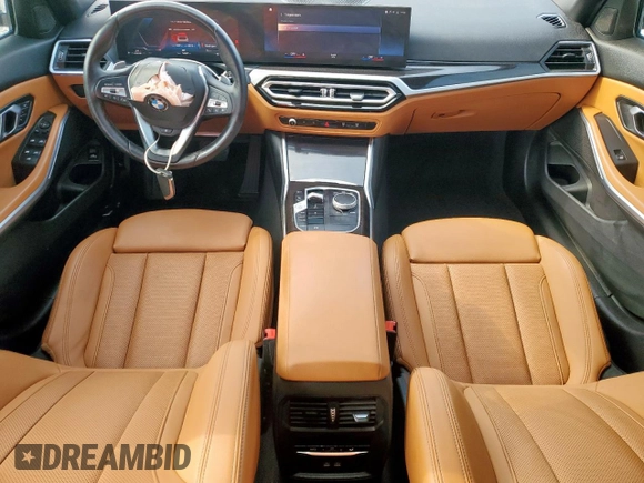 2024 BMW 3 Series 330i с VIN 3MW69FF01R8E09358, выставлен на аукционе Copart как лот 57148585 с пробегом 12 447 миль миль и Чистый • Clean title. История ставок и продаж доступна на DreamBid. Изображение 8.