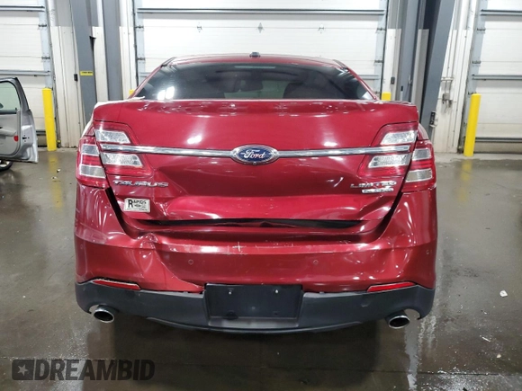 2015 Ford Taurus Limited with VIN 1FAHP2F87FG170787, listed as a Copart auction lot 60121585 with 95,355 mi miles and Salvage title. Bid and sale history available at DreamBid. Image 6.
