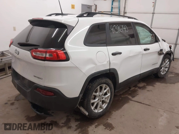 2017 Jeep Cherokee Altitude с VIN 1C4PJLAB9HW508330, выставлен на аукционе IAAI как лот 41396740 с пробегом 80 292 миль миль и . История ставок и продаж доступна на DreamBid. Изображение 4.